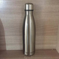 Bouteilles d'Eau Isothermes en Acier Inoxydable à Double Paroi 500 ml, Personnalisées avec un Logo Unique et Couvercle