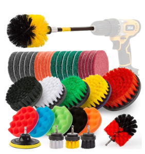 3Pcs Handheld Electric Drill <b>Brush</b> Pp Material Home for Kitchen Bathroom Car Toilet & <b>Window</b> Cleaning Custom Logo - Product Image 1