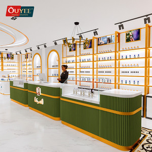 Thiết kế quầy trưng bày mỹ phẩm cửa hàng miễn thuế, tủ trưng bày nước hoa, trang trí cửa hàng nước hoa, kệ trưng bày mỹ phẩm, giá nước hoa - Product Image 1