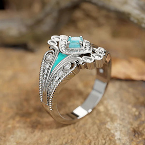 Anello Bohemien Vintage da Donna, Gioiello Artistico di Tendenza per le Dita - Product Image 6
