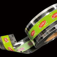 Film d'emballage composite imprimé, rouleau de film pour contact alimentaire pour machine d'emballage automatique