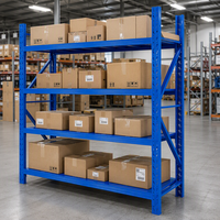 Étagère industrielle de support en métal de devoir concurrentiel pour la pièce d'auto de rechange pour le stockage d'entrepôt