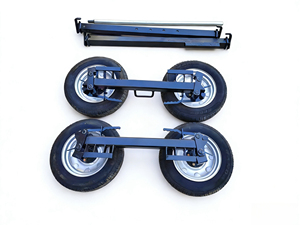 Nuevo Carro de Transporte de Vehículos Tipo Palanca con Ruedas Fijas para Elevación de Coches y Remolques, Ruedas Auxiliares - Product Image 3