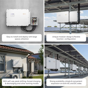 Inversor Híbrido Solar Solis S6-EH3P125K10-NV-YD-H de 290A, Alta Carga, 8-15kW, Trifásico, con Soporte para Generador, EU/ME - Product Image 6