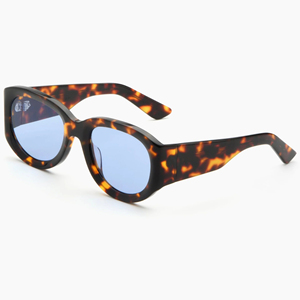 Gafas de Sol de Alta Gama para Hombre, con Logotipo, de Plástico Negro, Modelo 2026, Gafas de Sol Redondas de Lujo - Product Image 3