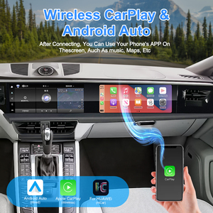 Autoradio Android Navihua pour Porsche Macan 2014-2017, écran tactile 24,6 pouces, divertissement copilote, autoradio stéréo, Carplay, GPS, DSP - Product Image 3