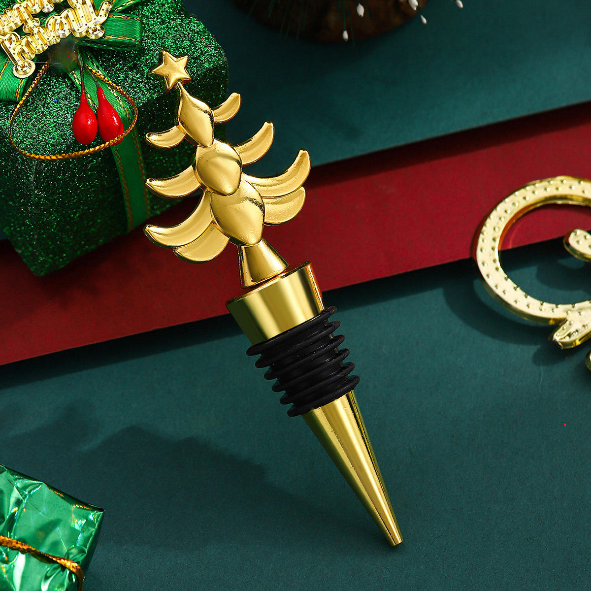 Sapin de Noël doré