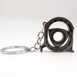 Mazda Rotary <strong>Engine</strong> Keychain Fashionable Metal Pendant Enamel UV Printing Cars Cross-Border Key Ring Featuring Leather Crystal - Product Image 6