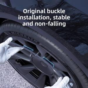 Para 2021-2024 Modelo Y 20 "Cubiertas de rueda-Tapas de cubo de cobertura completa con protección antiarañazos (Juego de 4) - Product Image 3