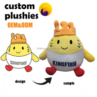 Peluche personnalisée Créez votre Respectueux de la peau Promotion de Noël mignonne Citrouille jouets en peluche personnalisés