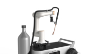 DONSIN Robot Colaborativo Automático de 6 Ejes, Máquina de Soldadura Láser Refrigerada por Agua, Ensamblaje del Motor Principal, Precisión de 0.03mm, Excelente