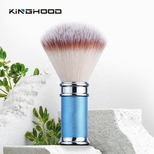 Logo personnalisé professionnel barbe brosses cheveux bambou manche en bois <span class=keywords><strong>blaireau</strong></span> pour hommes - Product Image 2