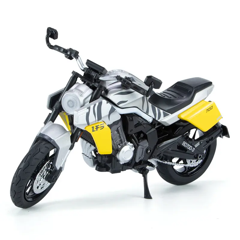 Die Cast 1:12Tang Klife LFS720 model sepeda motor trail, Model koleksi tampilan sepeda motor