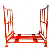 Étagère empilable pliable en acier |   Étagère de rangement pliable et empilable |   Étagère industrielle robuste, protection contre la corrosion pour