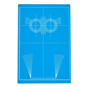 Professional Eyeglass <b>Adjustment</b> Measuring Mat <b>Glasses</b> Sunglasses Lens Repair Board Pad Tool Accessories - Product Image 3