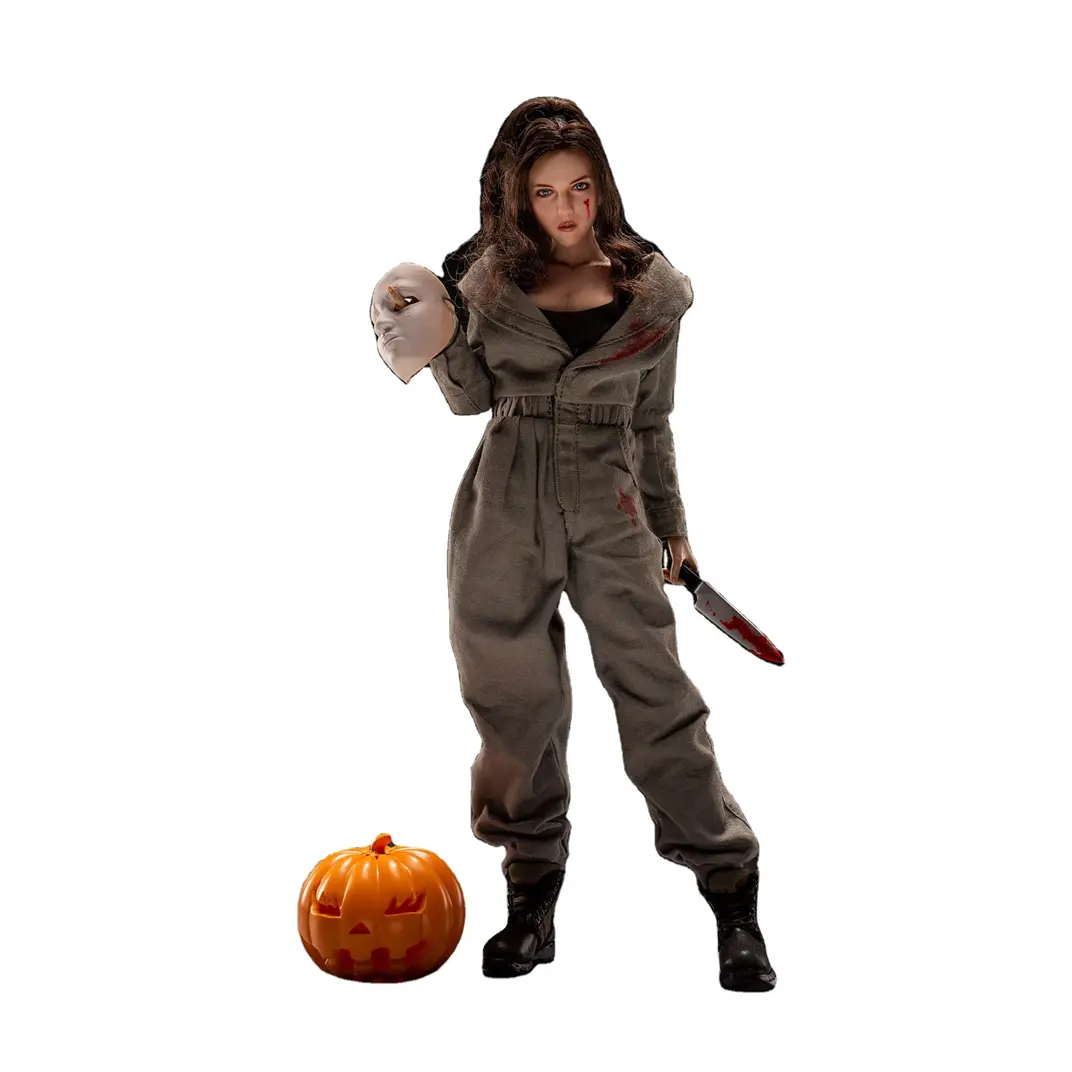 Realistic 3D Halloween Killer Girl Malve 1/6 Scale Female Seamless Movie Action Figure