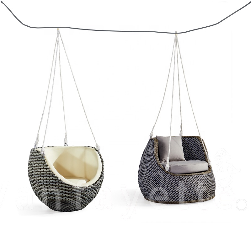 Outdoor Hanging Chair SwingsためAdults Outdoor Egg Hanging Chair Luxury Patio Swing Swing Chair Outdoor Furniture