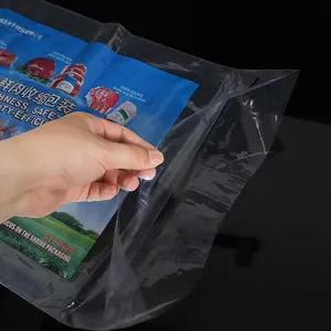 Hot Sale Halal Custom Printed High Barrier Waterproof Whole Chicken Hot Heat Shrink Bag For Fresh/Frozen Chicken Packaging Bags