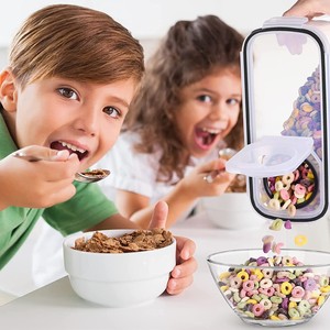 Extra Large <strong>Bulk</strong> <strong>Food</strong> <strong>Storage</strong> <strong>Containers</strong> with Airtight Lids for Flour, Sugar Rice Cereal &amp; Pasta Leakproof - Product Image 4