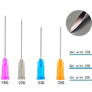 Seringue médicale jetable en plastique avec aiguille, Luer Lock ou Luer Slip, 1ml, 2ml, 3ml, 5ml, 10ml, 20ml, 50ml, 60ml - Product Image 3