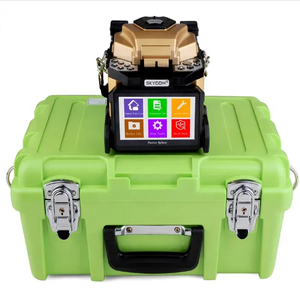 เครื่องประกบไฟเบอร์โลหะ T-308ใช้กับโทรคมนาคมได้ FTTH เครือข่าย4G WiFi IP SDK 0.02dB ขาดทุน6วินาที - Product Image 3