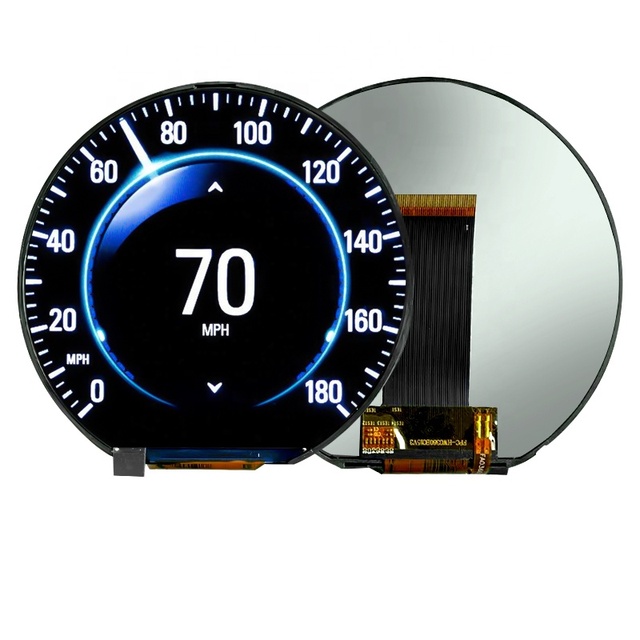 Small 3.6 Inch Automotive TFT LCD Display Module with RGB Interface LED Backlight Dashboard Panel Motorcycle Screen 544*506 IPS