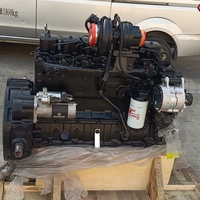 Ensemble moteur diesel DCEC 6BT 5.9L 150HP 6BT5.9-C150 pour plateforme de forage et rouleau compacteur