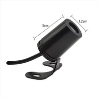 2 pièces Projecteur LED de soubassement pour moto, effet ailes d'ange, lumière fantôme, feux de bienvenue Goldwing, feux arrière de freinage, lampe décorative modifiée