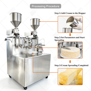 <span class=keywords><strong>M</strong></span>áquina Profesional para Untar y Decorar Pasteles, <span class=keywords><strong>M</strong></span>áquina para Recubrir Pasteles con Glaseado - Product Image 3