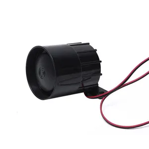 Cheap Big Loud 1/6 tone DC 24V 7W 105dB Zumbador DE ALTO decibelio Piezo Sirena Alarma de coche Altavoz Seguridad