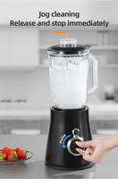 Blender personnel portable pour smoothies et milkshakes, 600 W, rechargeable, broyage de la glace, boisson protéinée, jus de fruits, blender