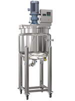 Nouvelle machine de mélange de crème cosmétique, homogénéisateur, pompe, boîte de vitesses, moteur à courant continu, capacité de 200 L pour les usines de transformation de liquides
