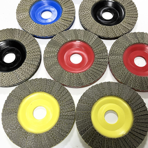 115mm 4.5 pouces disque <span class=keywords><strong>à</strong></span> lamelles métal plastique outil abrasif diamant polissage meule pour meuleuse d'angle disque de ponçage <span class=keywords><strong>pierre</strong></span> - Product Image 4