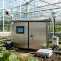 Boîte de distribution en acier inoxydable fiable pour l'extérieur, IP65, étanche, armoire de commande électrique