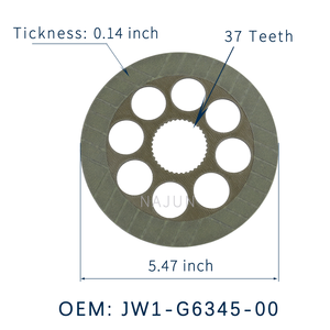Golf Cart Accessories for Golf Cart <strong>Buggy</strong> Car Yamaha G29 Brake Disc Pad <strong>Set</strong> JW1-G6345-00 - Product Image 2