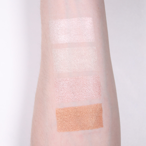 Polvo iluminador con brillo de diamante en 4 colores, vegano, sin talco, para rostro y cuerpo, para maquillaje de mejillas, ojos y clavícula. - Product Image 4