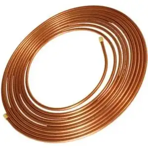 Copper Tube Pipe Air Conditioning Refrigeration grade 30m Flat Pancake Coils