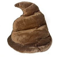 Divertido Sombrero de Caca Novedoso para Fiestas de Cumpleaños, Cosplay, Accesorios para Fotos, Sombrero Divertido
