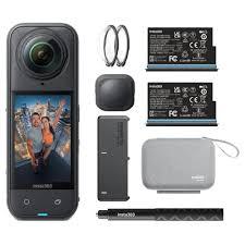 MicroSD <b>Card</b> Compatible Insta360s 8K 360 Action Camera 3.6" Screen 10x-20x Optical 1080p/4K 30m Waterproof - Product Image 4