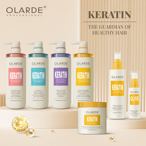 Tratamiento Capilar de Queratina Orgánica de Marca Privada, <span class=keywords><strong>Acondicionador</strong></span> Nutritivo Profundo Antiencrespamiento para Cabello Dañado, para Uso Diario - Product Image 6