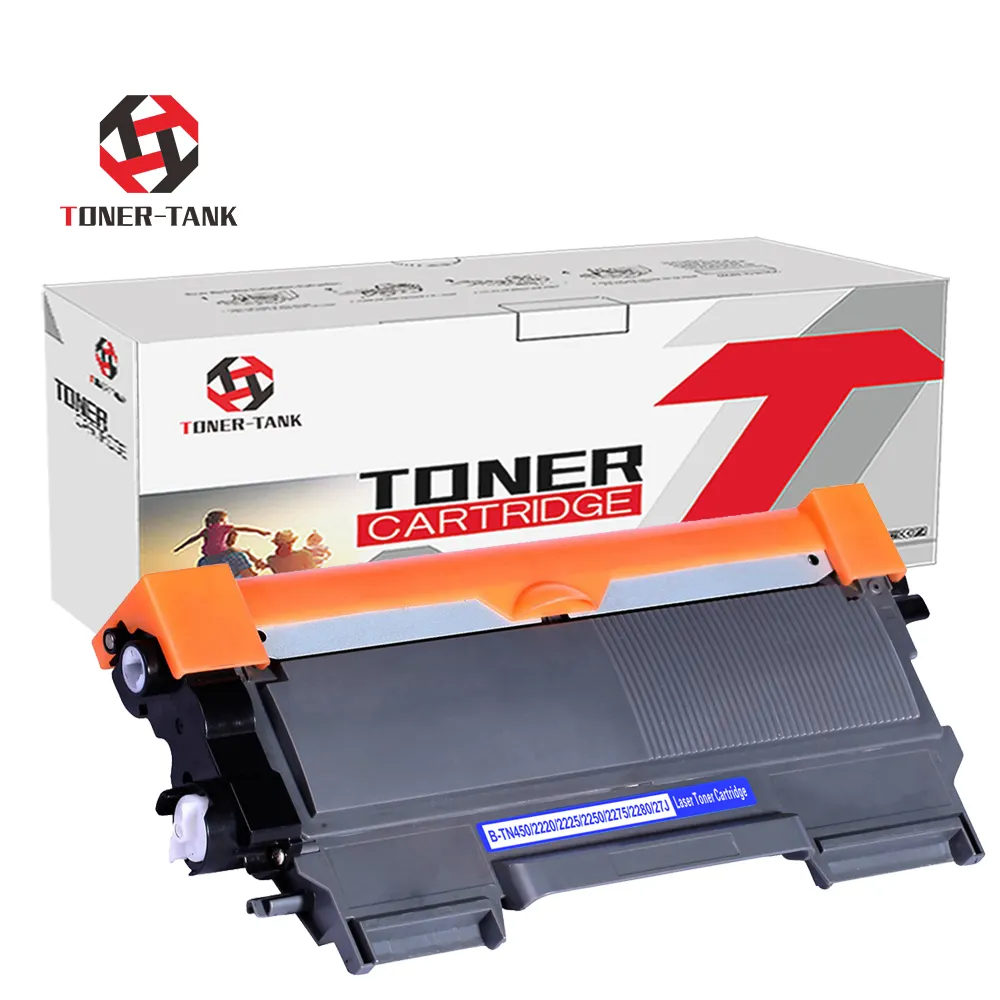Toner Tank cartucho de toner TN450 TN2220 TN2225 TN2250 TN2275 TN2280 TN27J compatível com impressora a laser brother DCP7060D