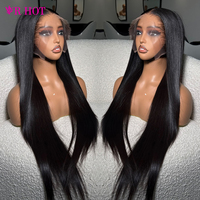 Perruque 13x6 en cheveux humains vierges Remy vietnamiens bruts, sans colle, avec dentelle transparente HD complète, ondulations profondes et baby hair
