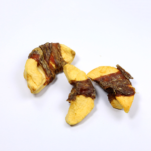 Friandises personnalisables OEM pour chiens Natural Duck Jerky Wrapped Apple Pet Food and Training Reward Snacks - Product Image 3