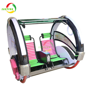 Carnevale Gioco Attrazione Elettrica Le Bar Auto 360 Gradi Felice Auto a Rotazione Giostre Moonwalk - Product Image 4