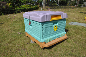 Cría de animales HDPE Colmena de abejas de plástico Langstroth aislada de una capa para Apicultor - Product Image 6