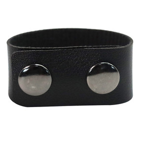 หัวเข็มขัดแบบสแนปสำหรับเข็มขัดกลางแจ้ง ทำจากหนัง PU สีดำ หัวเข็มขัดแบบสี่ในหนึ่งสำหรับกีฬากลางแจ้ง - Product Image 2