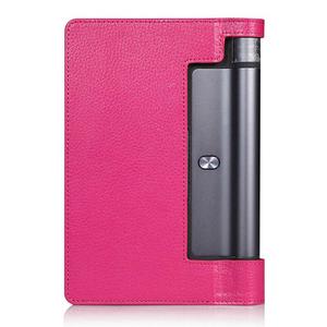 Cassa solida della copertura di Folio di vibrazione del basamento dell'unità di elaborazione per la compressa di YOGA di Lenovo 3 custodia 850F <span class=keywords><strong>8</strong></span>.0 pollici di Yoga <span class=keywords><strong>Tab</strong></span> 3 YT3-850F 850M 850L - Product Image 3