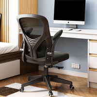 Chaise de bureau moderne, chaise pivotante ergonomique, repose-pieds, chaise d'ordinateur en maille robuste, hauteur réglable, accoudoirs, cadre en acier, personnel