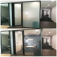 Película Inteligente PDLC con Transparencia del 91%, Vidrio Inteligente Conmutable para Automatización del Hogar, Tinte Eléctrico para Ventanas, para Uso en Oficinas y Hogares