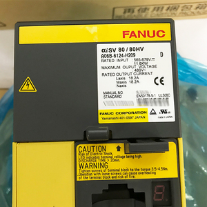 A06B-6124-H209 aisv 80/80HV โมดูลเครื่องขยายเสียงระบบ Servo Fanuc ใหม่ดั้งเดิม - Product Image 2